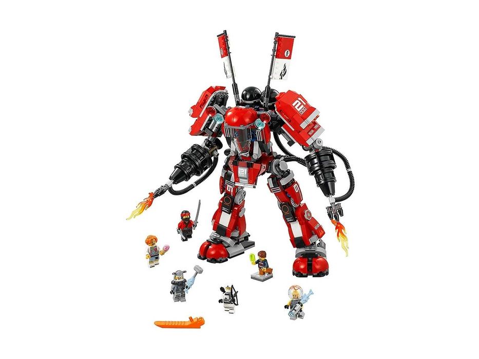LEGO Ninjago Movie 70615 - Ognisty robot - Komplet 100%