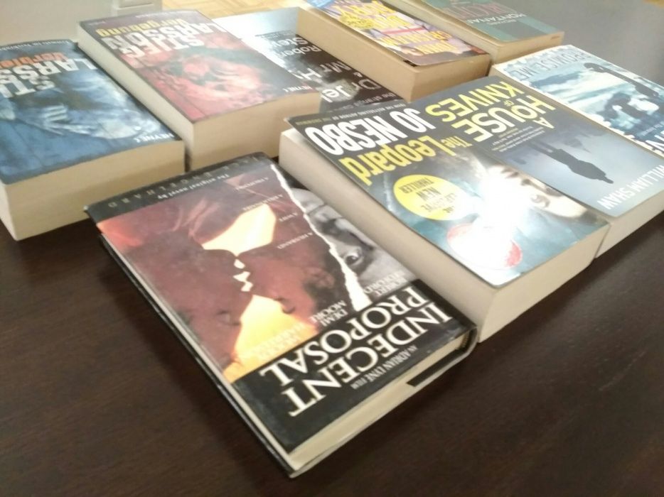 Coben Grisham Stieg Larsson Jo Nesbo Shaw Engelhard Dr Jekyll Mr Hyde