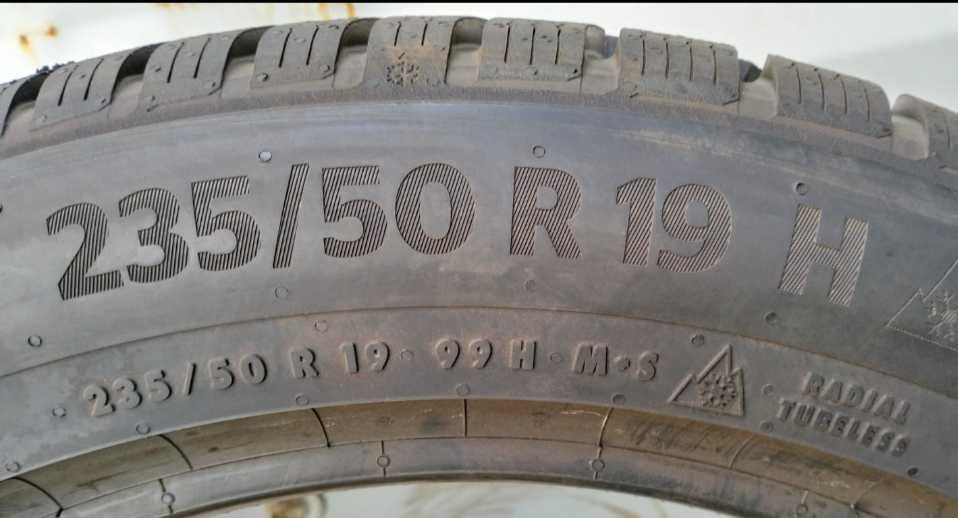 2X 235/50R19 99H Continental wintercontact TS870P