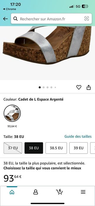 Sandálias número 39