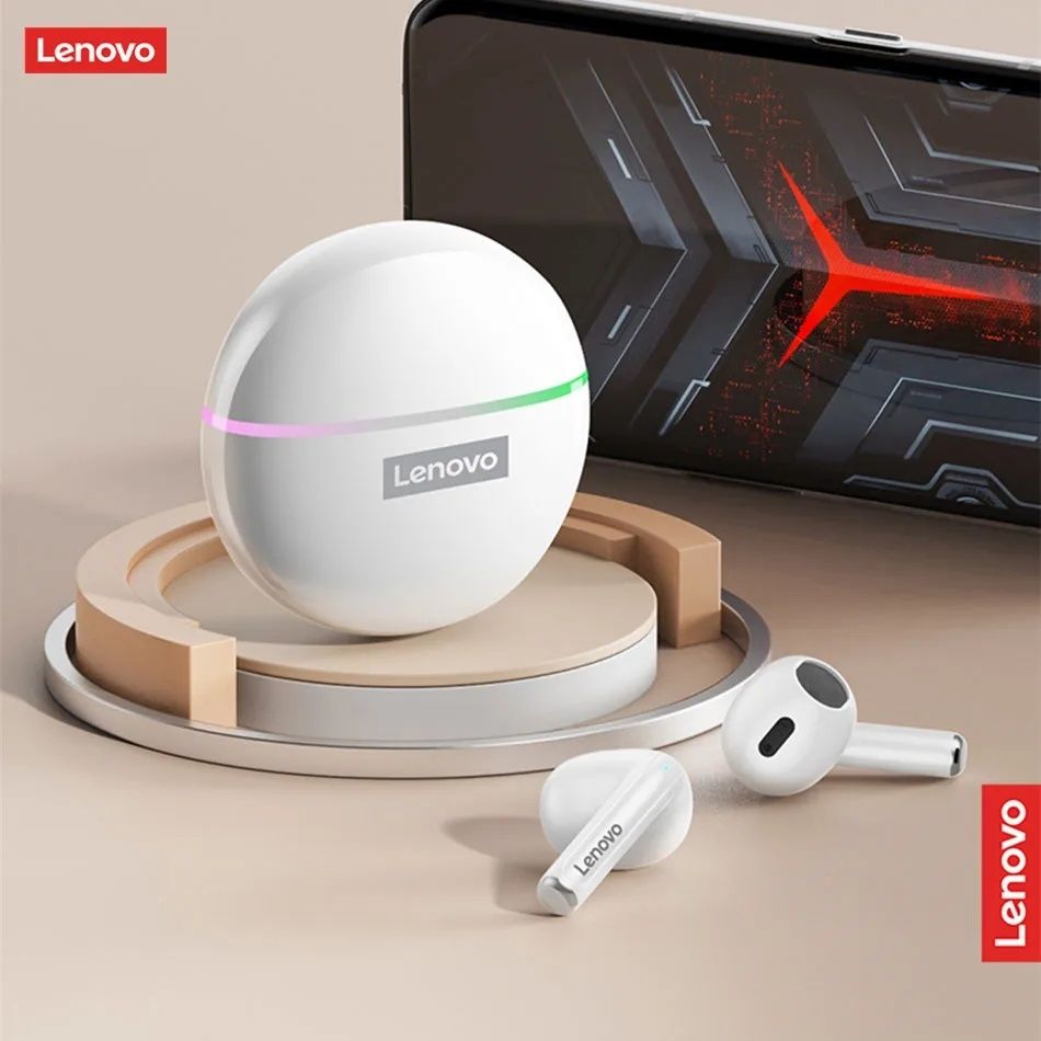Безпровідні TWS навушники Lenovo LivePods XT97 RGB Led Bluetooth 5.2