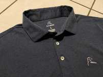 RHOBACK USA - NOWA! z LOGO Koszulka Polo Męska rozmiar L