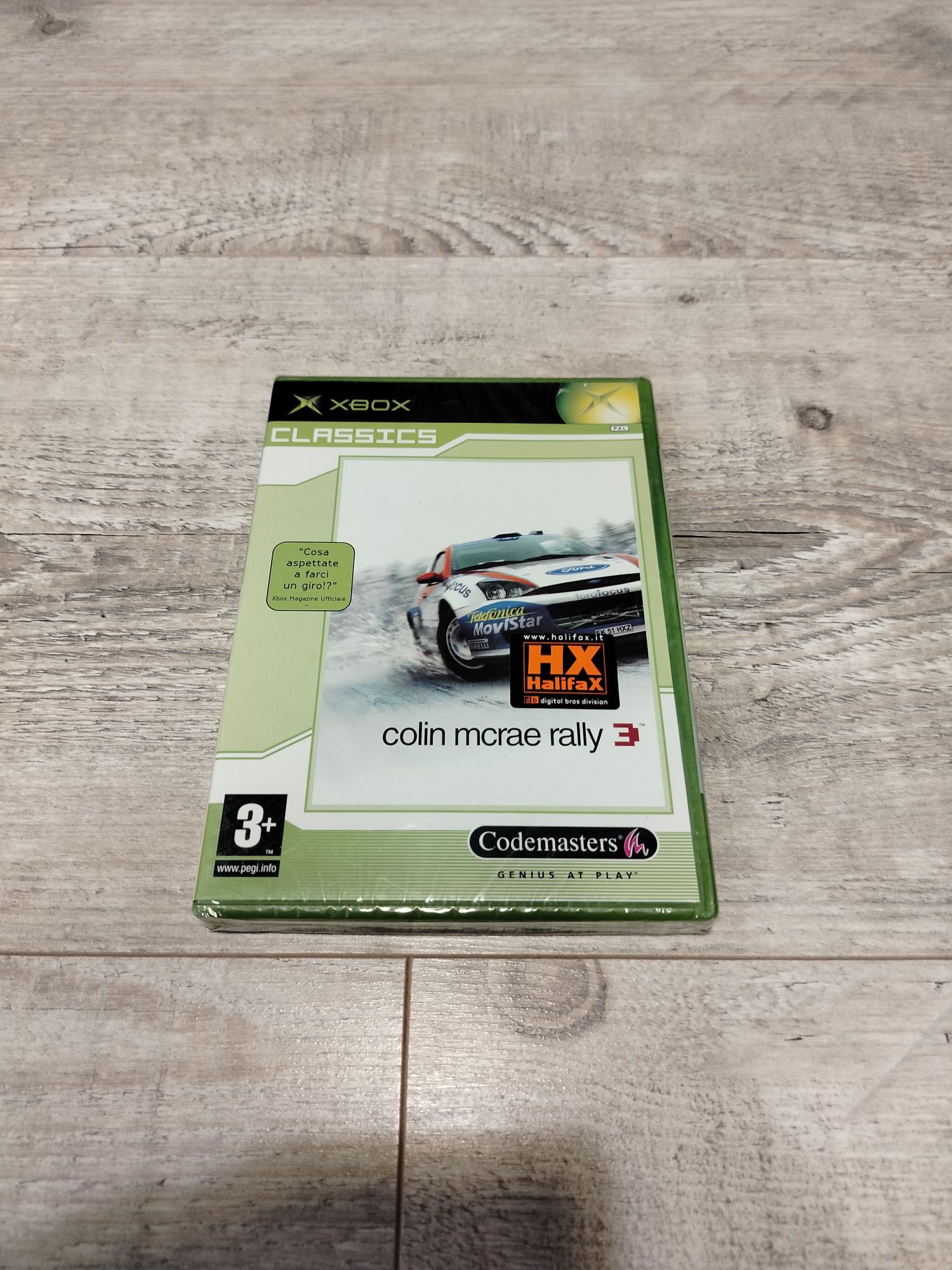 Gra Colin McRae rally 3 Xbox classic nowa