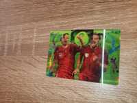 Adrenalyn XL World Cup Brazil 2014 Double Trouble XAVI+INIESTA