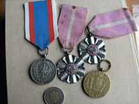 Medale za 20 lat słuzby, za Nysę i Odrę, oraz Małżeńskie