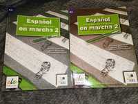 Zestaw Español en marcha 2 podręcznik+ zeszyt ćwiczeń