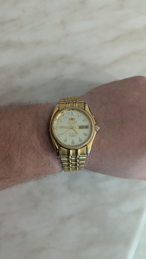 Часы Orient automatic три звёзды, годинник орієнт Японія