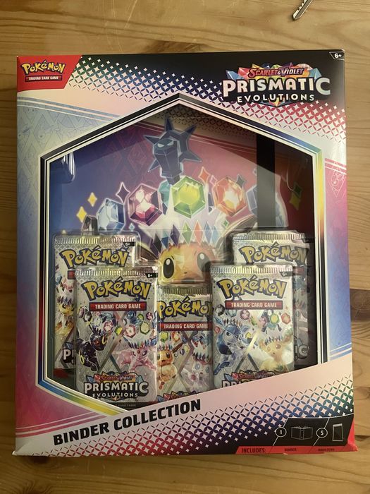 Prismatic evolutions binder collection