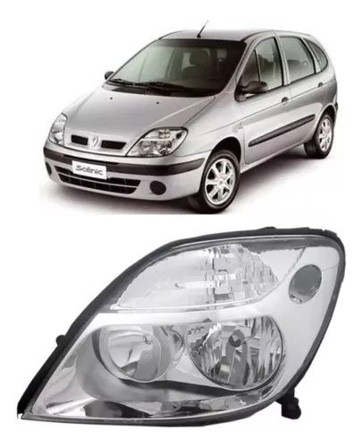 Farol Optica Renault Scenic 2001 Direito