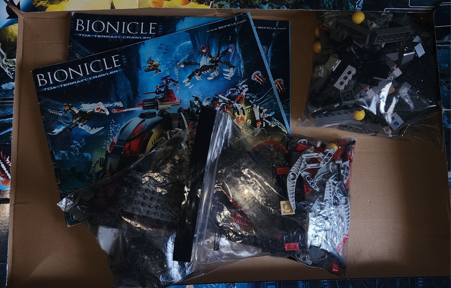 LEGO Bionicle 8927 Toa Terrain Crawler под восстановление