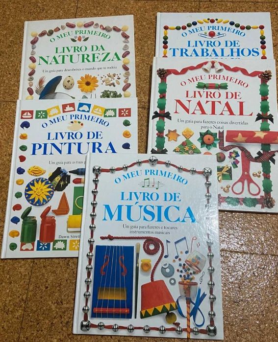 Conjunto 5 livros