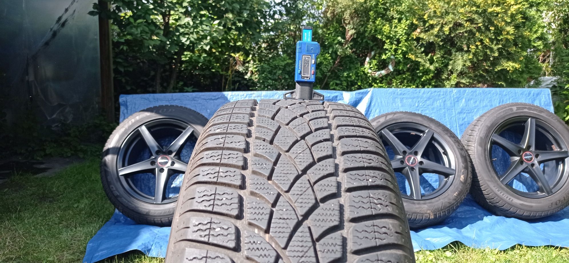 Felgi Koła Aluminiowe 235/55/R18 DUNLOP 7mm 5x114.3 NISSAN MAZDA KIA