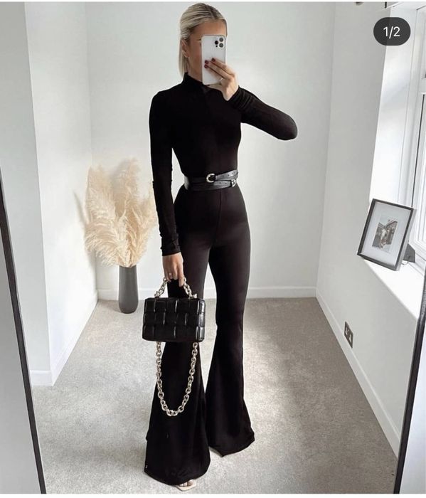 Крутий силуетний комбез zara хс-с