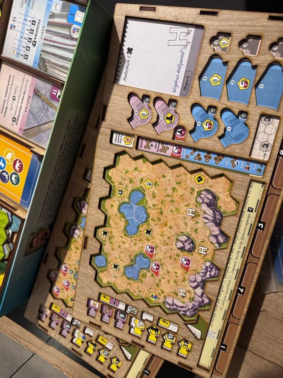Gra Ark Nova + Wodny Świat + planszetki (set 1) i wiele więcej...