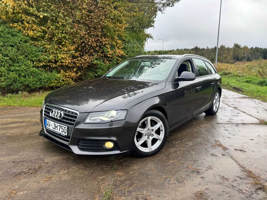 Audi A4b8 2.0TDI Manual 170 Koni Skóry Bi-xenon Sprowadzona