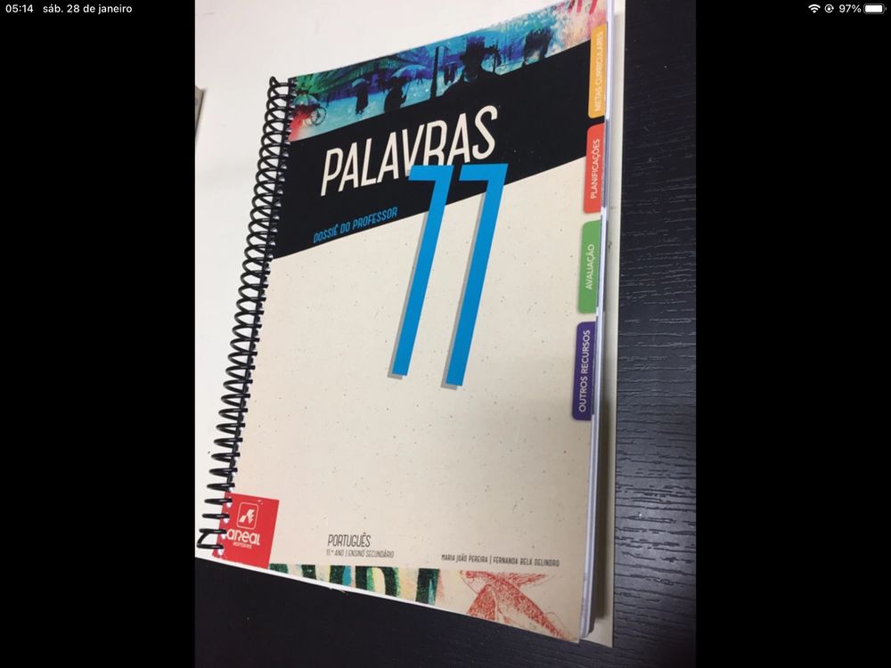 “Palavras 11 “ Dossier do professor. Português 11 ano