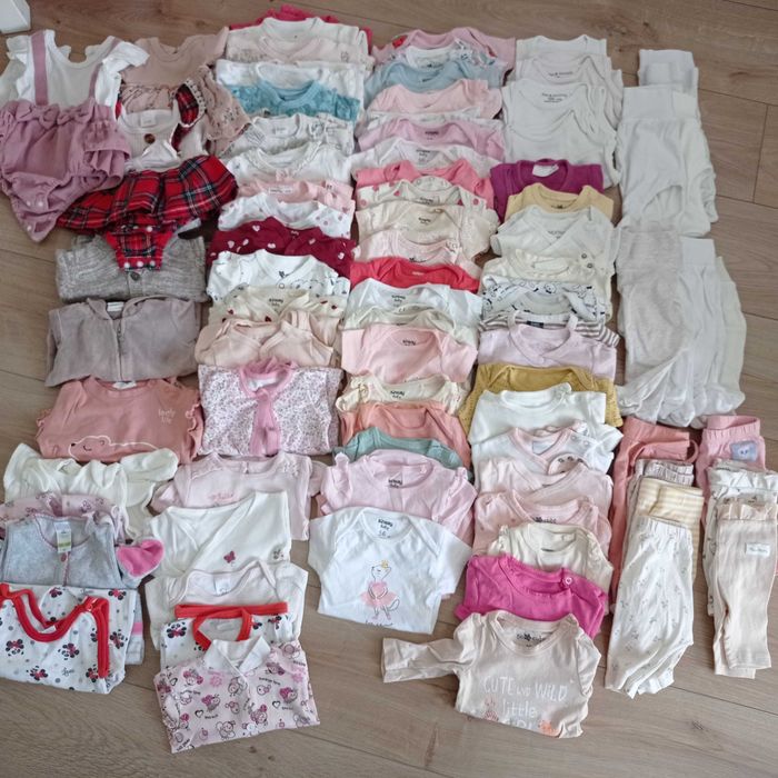 Paka ubrań dla dziewczynki 56