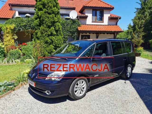 Renault Grand Espace 2,0T XENON navi dvd 4x klima panorama dach 7 osób opłacony