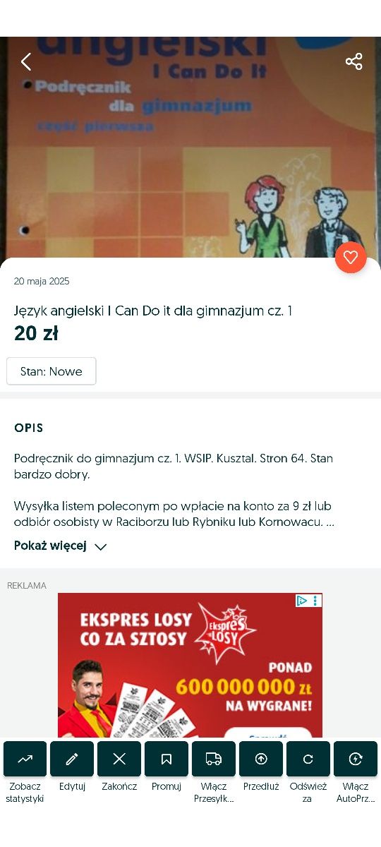 Język angielski3  I can do it podręcznik do gimnazjum cz 1