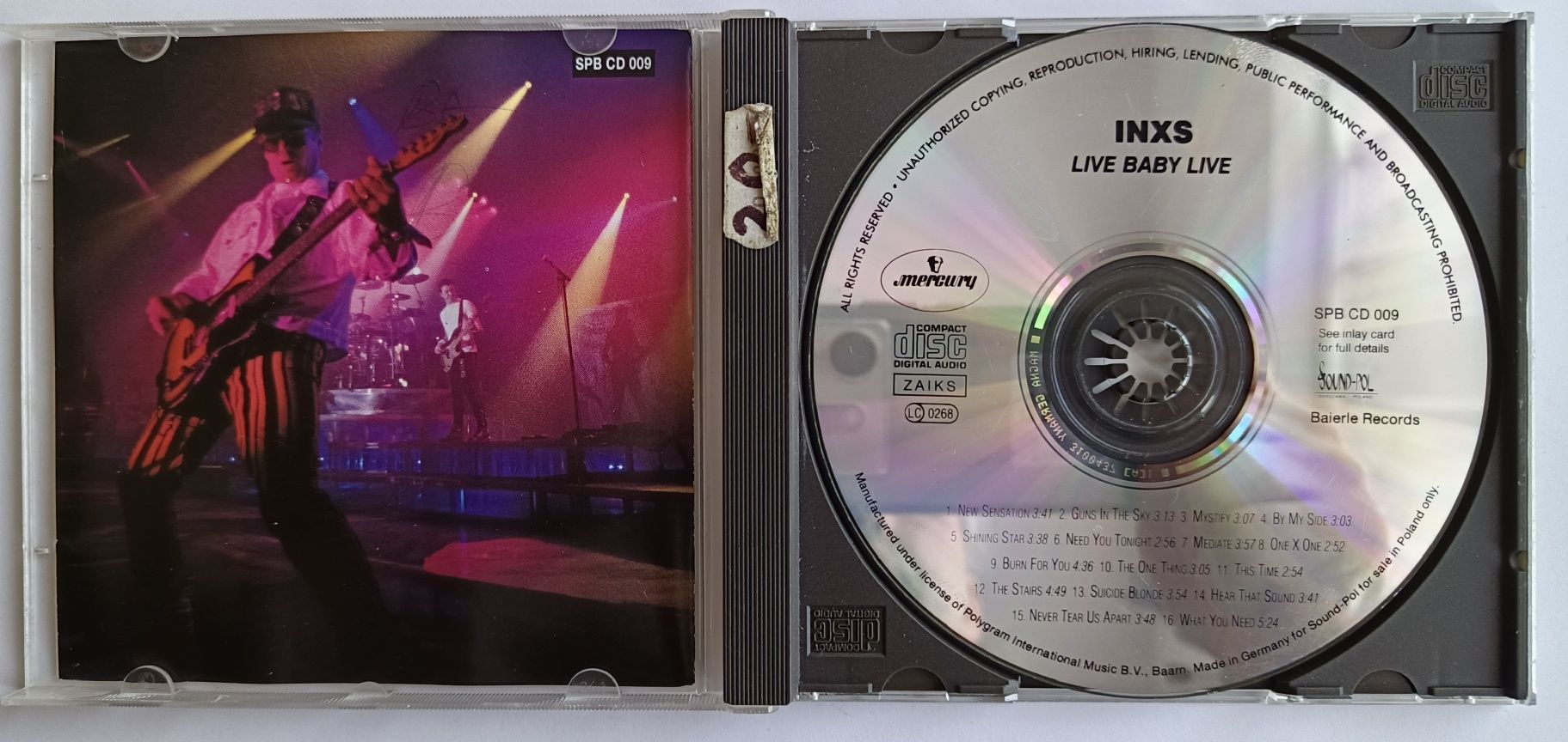 INXS Live Baby Live PL 1991r