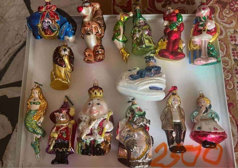 Komplet bombek choinkoeych