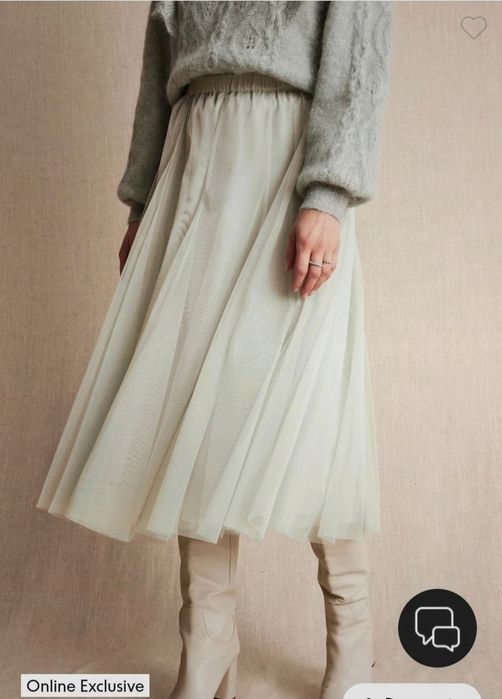 Newbie nowa tiulowa spódnica L jak XL