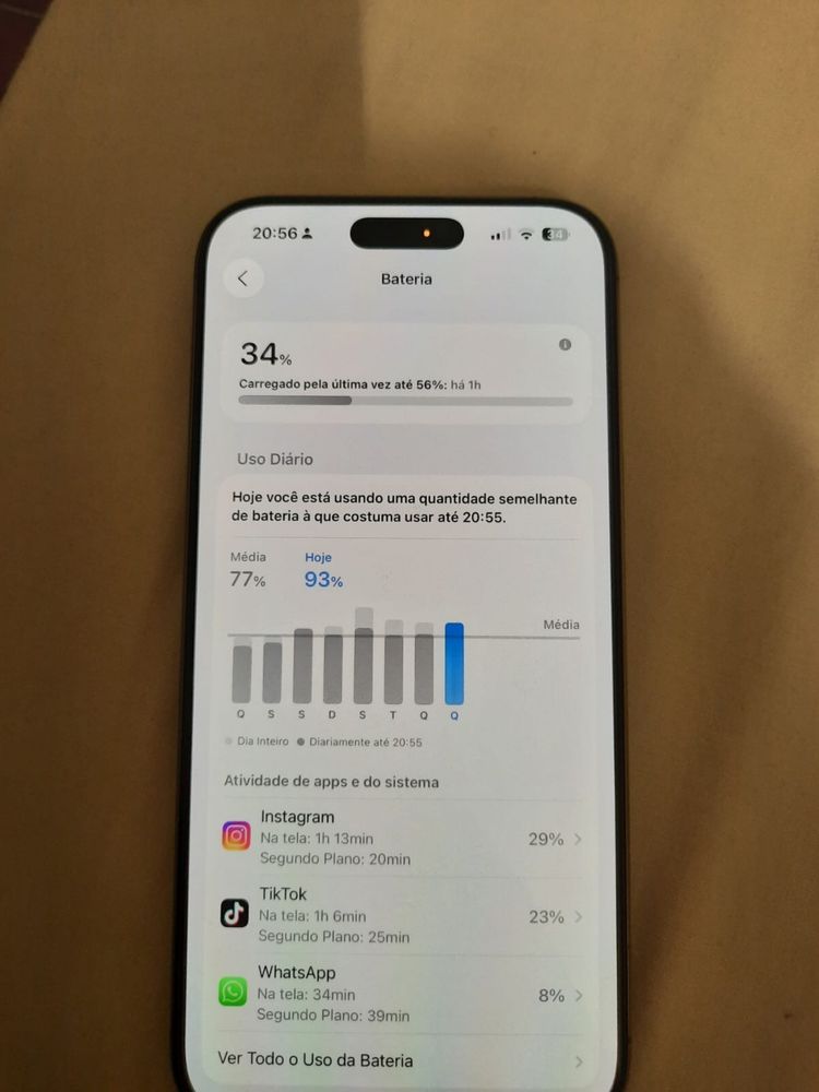 Iphone 16 pro max 256g seminovo
