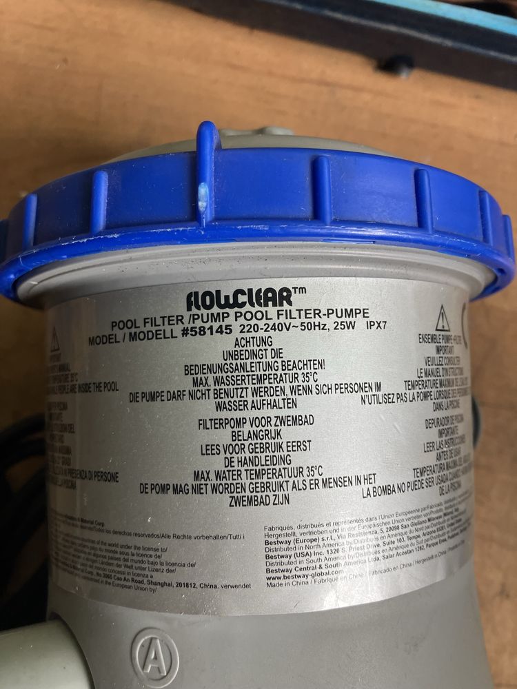 Pompa filtrująca do basenu Flowclear 58145 z filtrem