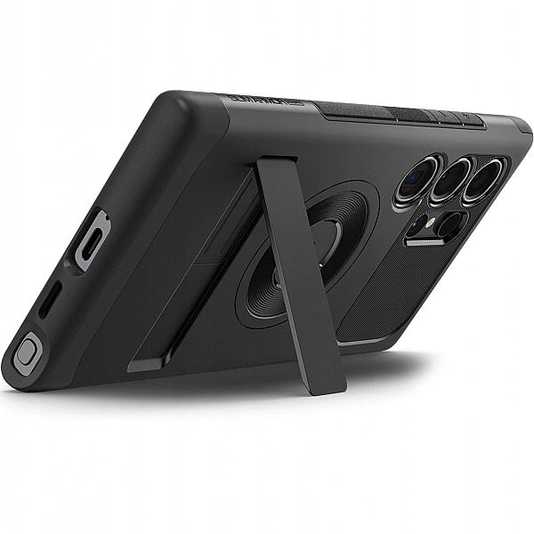 Plecki Spigen Samsung Galaxy S24 Ultra Czarny - Wytrzymałe Etui