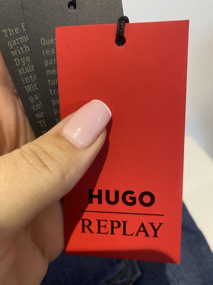 Jeansy replay hugo boss