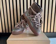 Buty zimowe inuikii taupe 36/37/38/39/40/41 plaskie/koturny emu