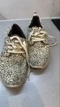 Buty TOMS  beźowo- złote 36