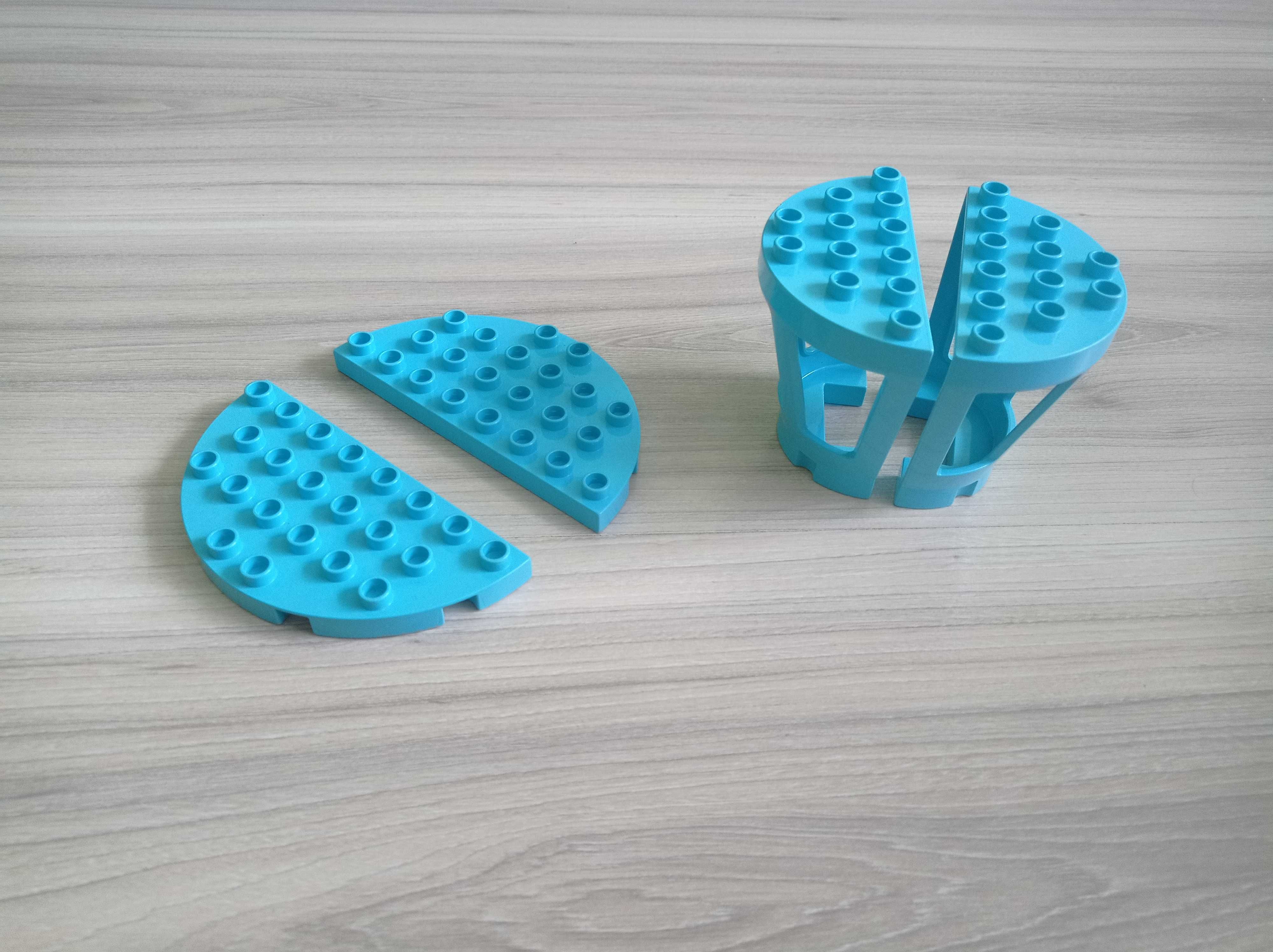Lego Duplo 29304 i 35579 - płytka i wieża widokowa