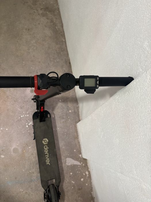 Trotinete eletrica com bateria gasta
