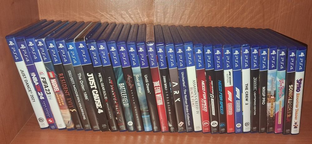 Jogos PS4 originais — de 15 € a 19 € | Coleção premium | Carregal d