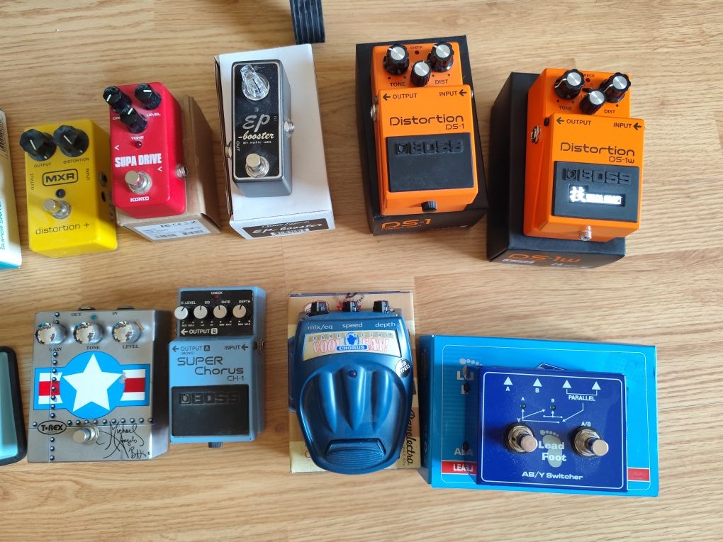 Pedais para Guitarra