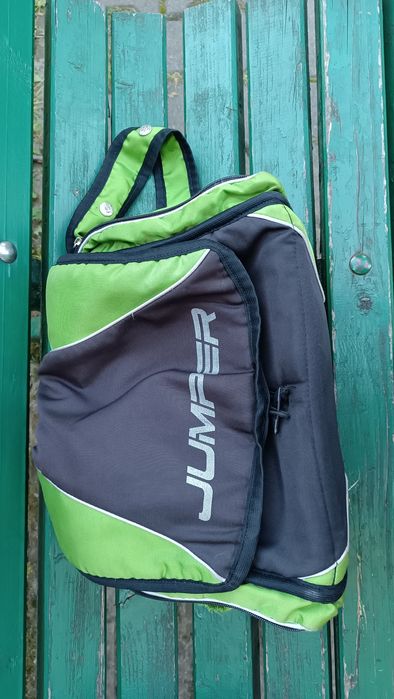 Wózek dziecięcy zielono czarny