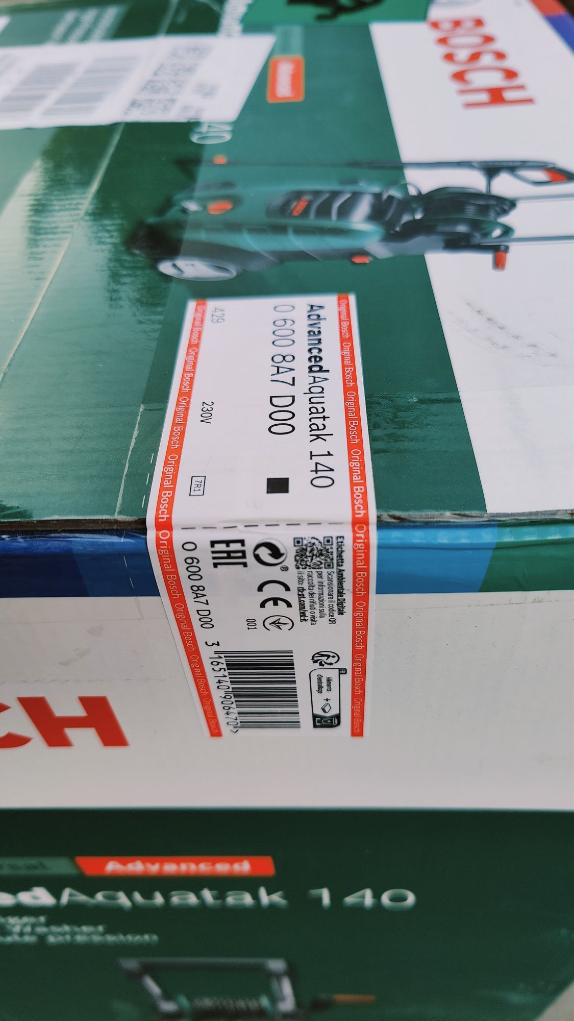 BOSCH Myjka Wysokociśnieniowa Advancedaquatak 140 Marki Bosch (2100 W)