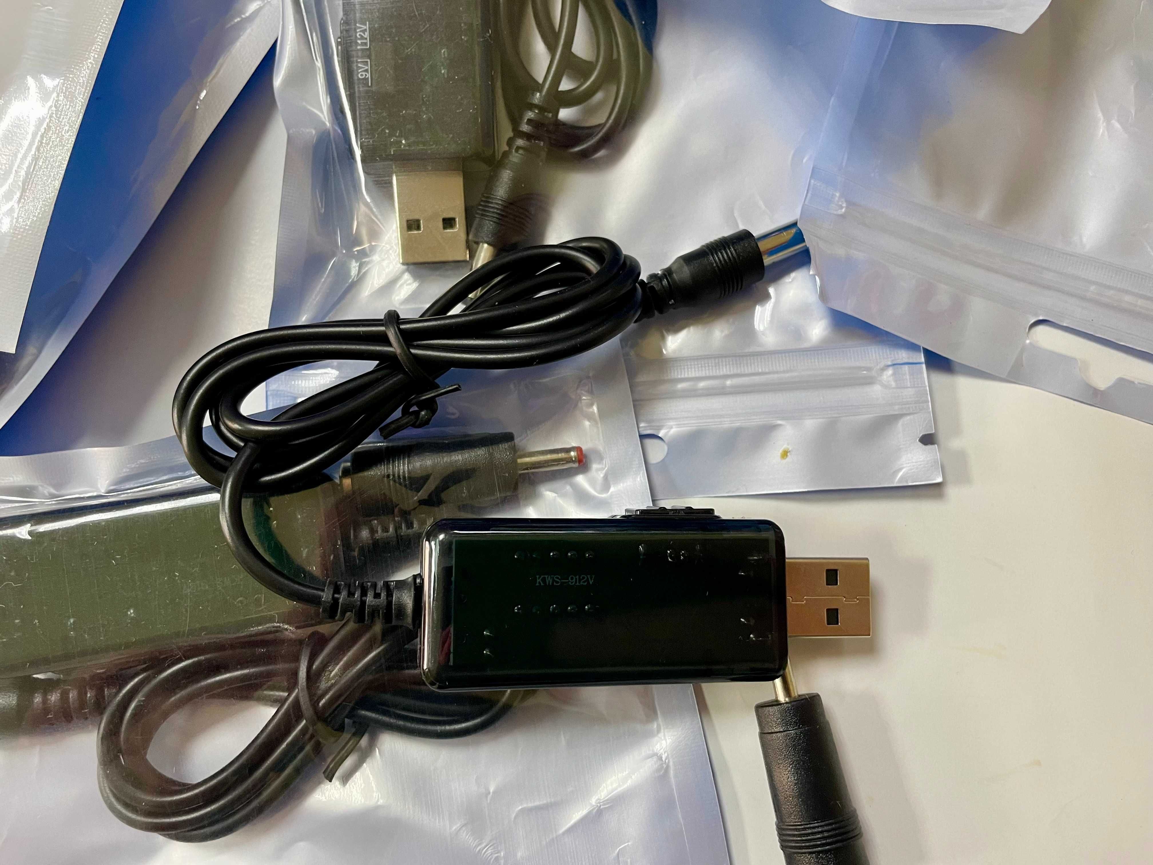 Перехідник USB 9-12 вольт для Wi-Fi, роутерів, модемів, освітлення