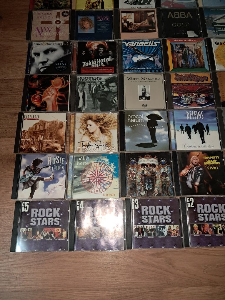 Lote CDs Beatles U2 Pink Floyd Bowie Dylan Springteen Clássica  +400