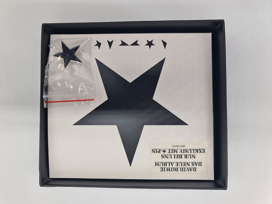 CD David Bowie "Black Star" edição especial alemã  com pino - novo