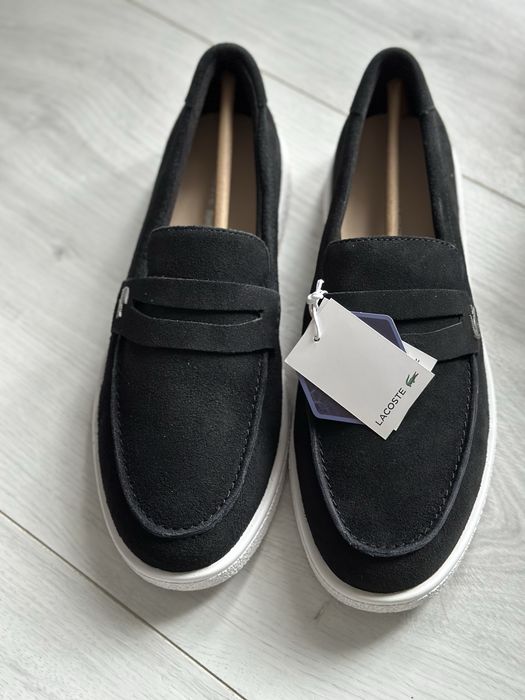 Лофери мокасини чоловічі черевики Lacoste