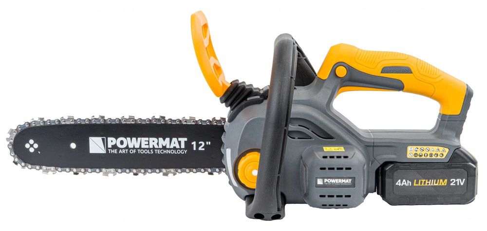 Piła łańuchowa akumulatorowa gałęziówka 12" mini pilarka 2xaku 4Ah