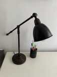 Lampa biurkowa Almi Decor mosiądz