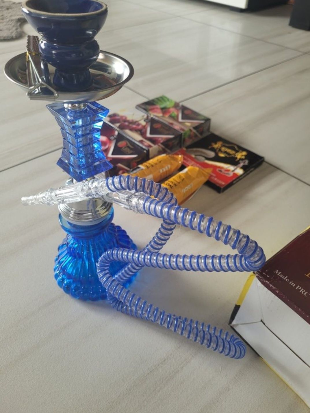 Zestaw Shisha Szisza Nargile fajka wodna dodatki Nowa!!!
