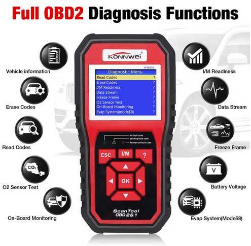 Maquina de Diagnostico KW850 OBDII