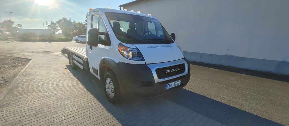 Ducato USA Ram promaster 2022r automat V6 LPG 3.6 laweta autolaweta