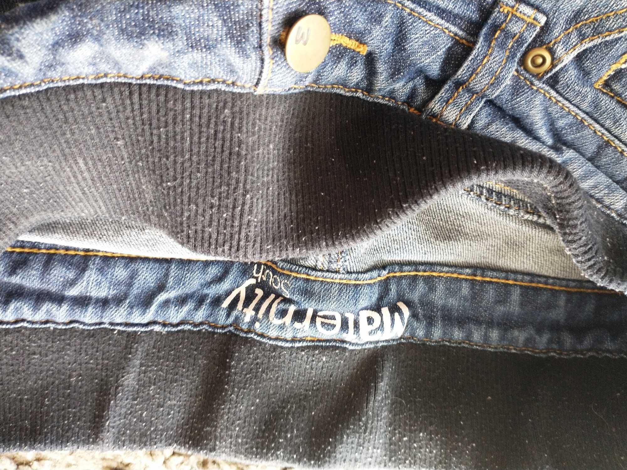 spodnie jeansowe ciążowe -M