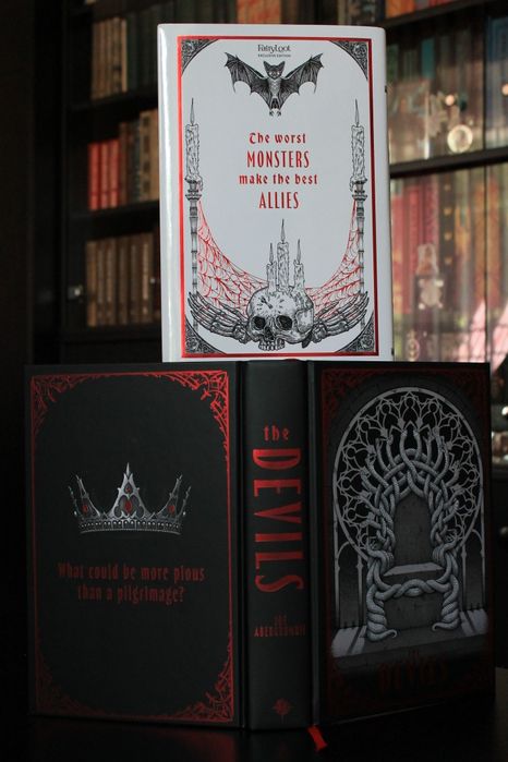 Книжка The Devils by Joe Abercrombie, Fairyloot Epic