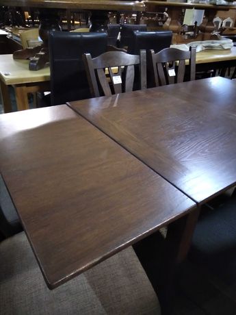 Stół drewniany dębowy rozkładany jasny solidny masywny FV DOWÓZ